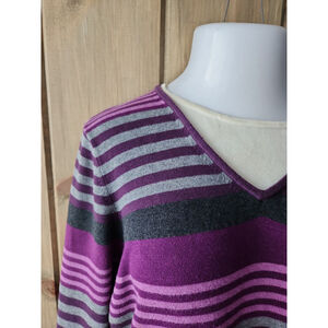 Croft and Barrow, SOFT pullover sweater, 100% cotton, sz XL, EUC